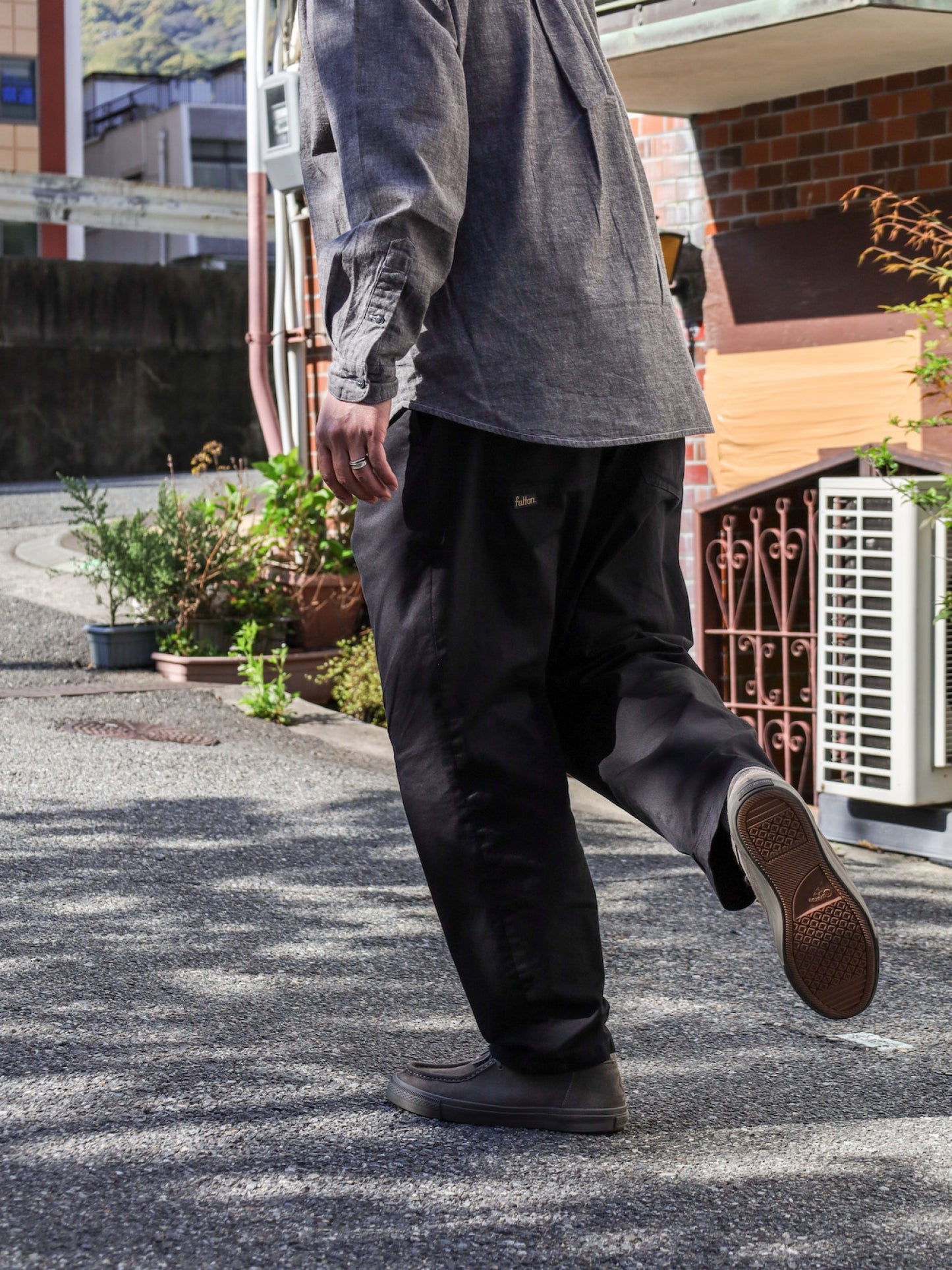 ”OWN WAY” EZ PANTS 改 / Black