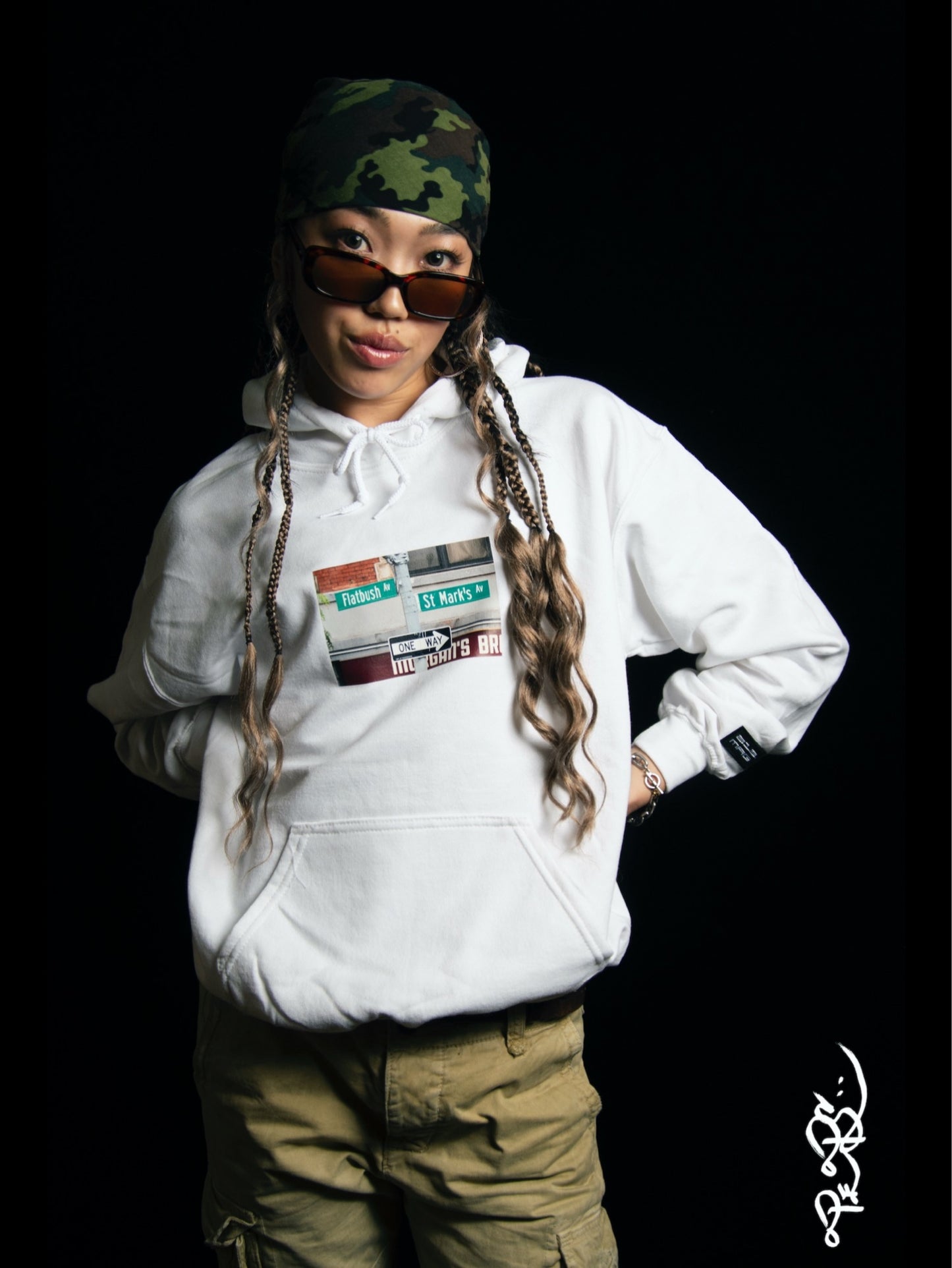 【212.MAG×fulton】FLATBUSH HOODY / White