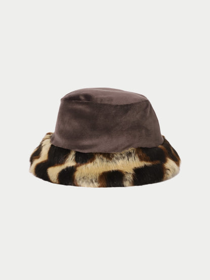 FUR BUCKET HAT / 3colors