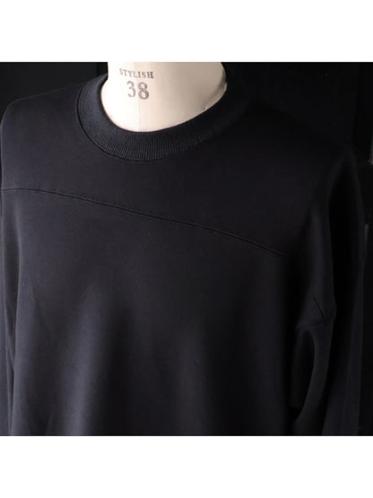 ボンバーヒート裏起毛 サイドスリット フットボール スウェット / 3colors