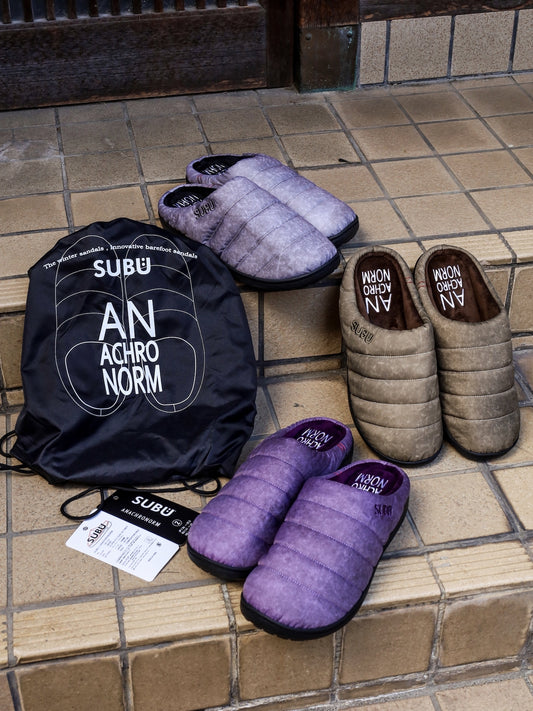 SUBU×ANACHRONORM DIRTPAINT NYLON SANDAL / 3colors