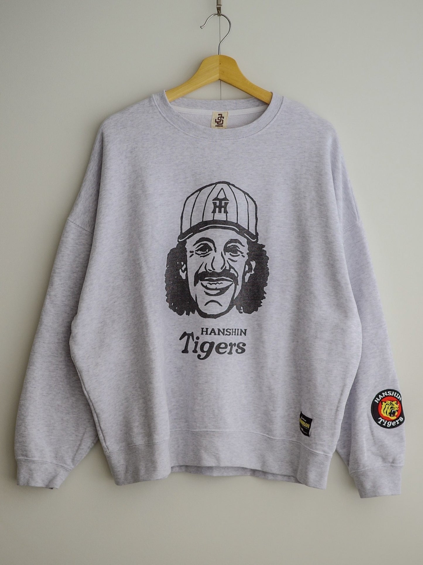 "阪神タイガース×JHANKSON" RANDY BONDS SWEAT / Ash gray