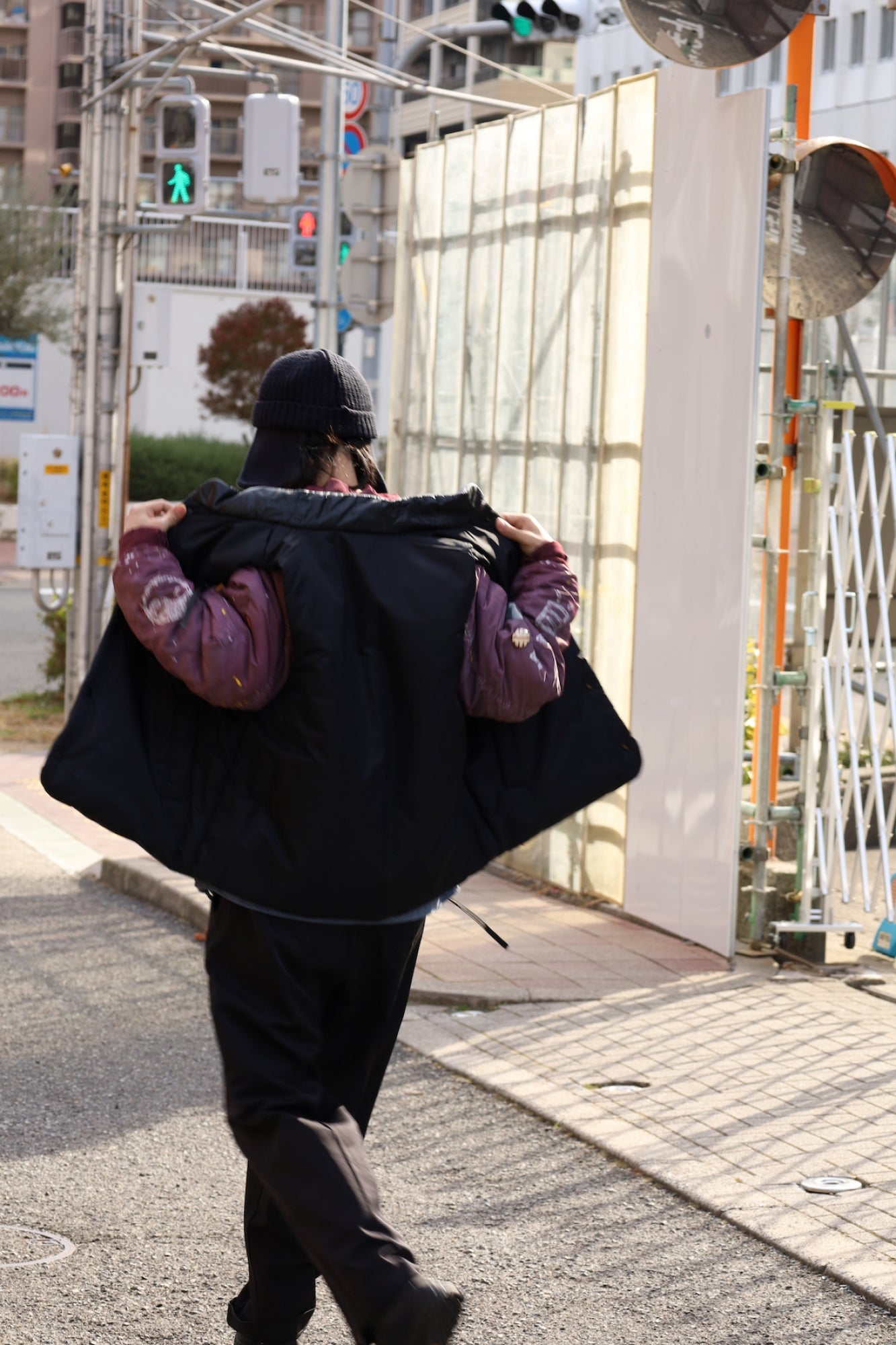 EXELEZA REV VEST / Black