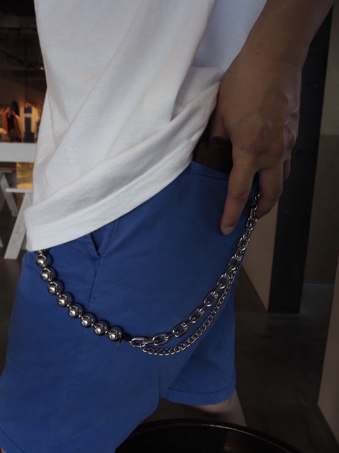 WALLET CHAIN (FLATBUSH Ltd.) / Silver