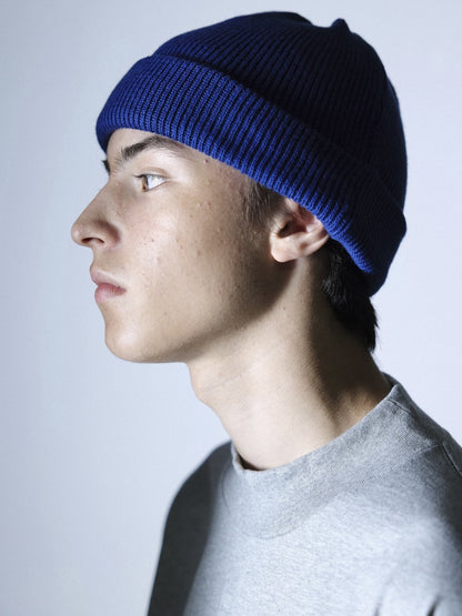 ORGANIC COTTON VERY SOFT ROLL BEANIE / 3colors