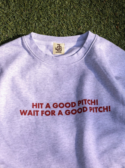 HIT A GOOD PITCH ! / Ash