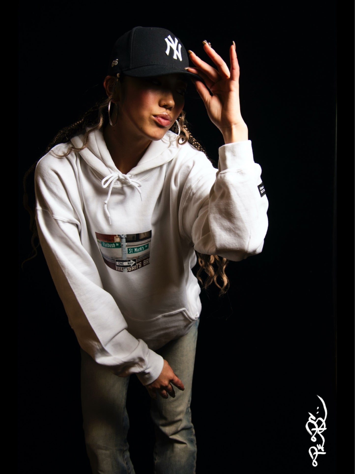 【212.MAG×fulton】FLATBUSH HOODY / White