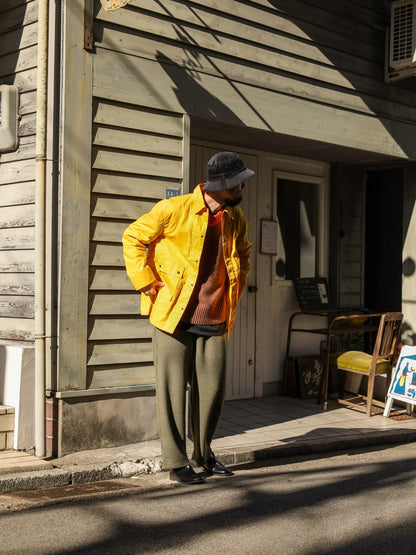 WAXED SHACKET / Yellow