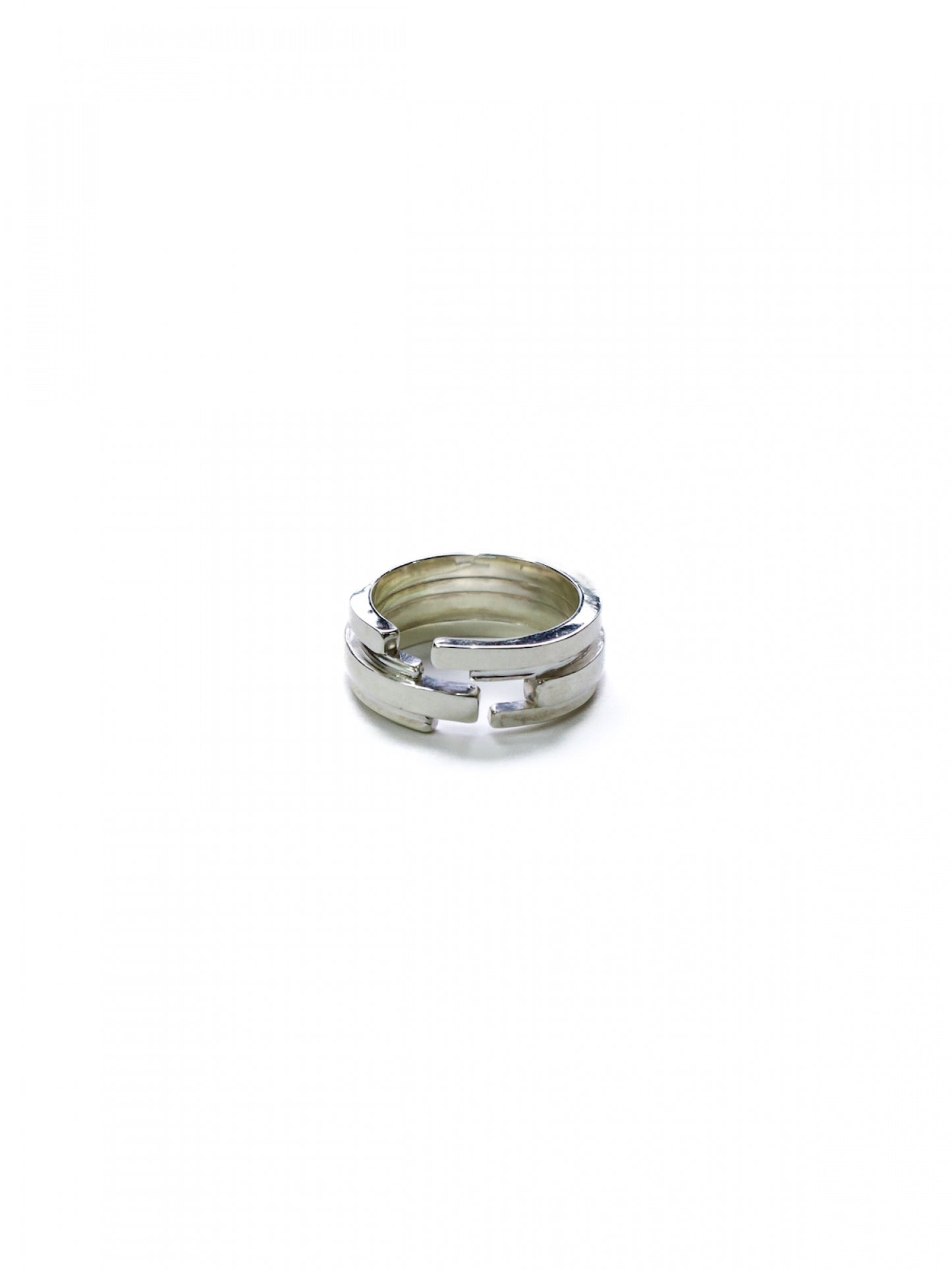 UNEVEN BARS RING / Silver × Silver