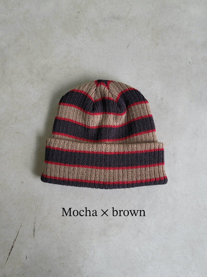 BORDER WATCH CAP / 4colors