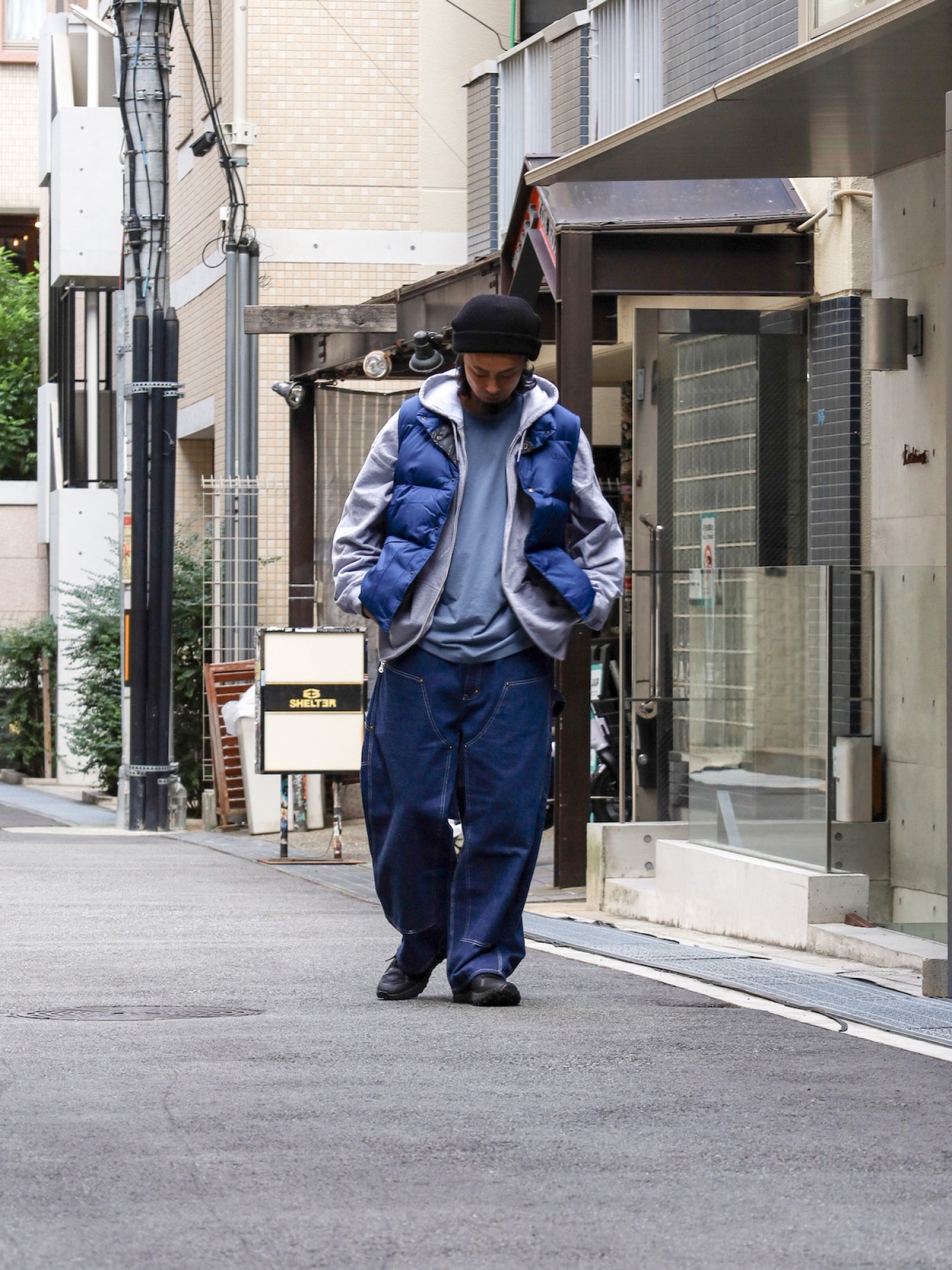 ADULT'S' BEAN'S TRAIL MODEL DOWN VEST '82 / Collegiate Blue
