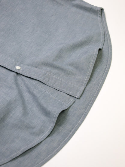 ”OWN WAY” B.D SHIRTS 改 (CHAMBRAY) / Smokey blue