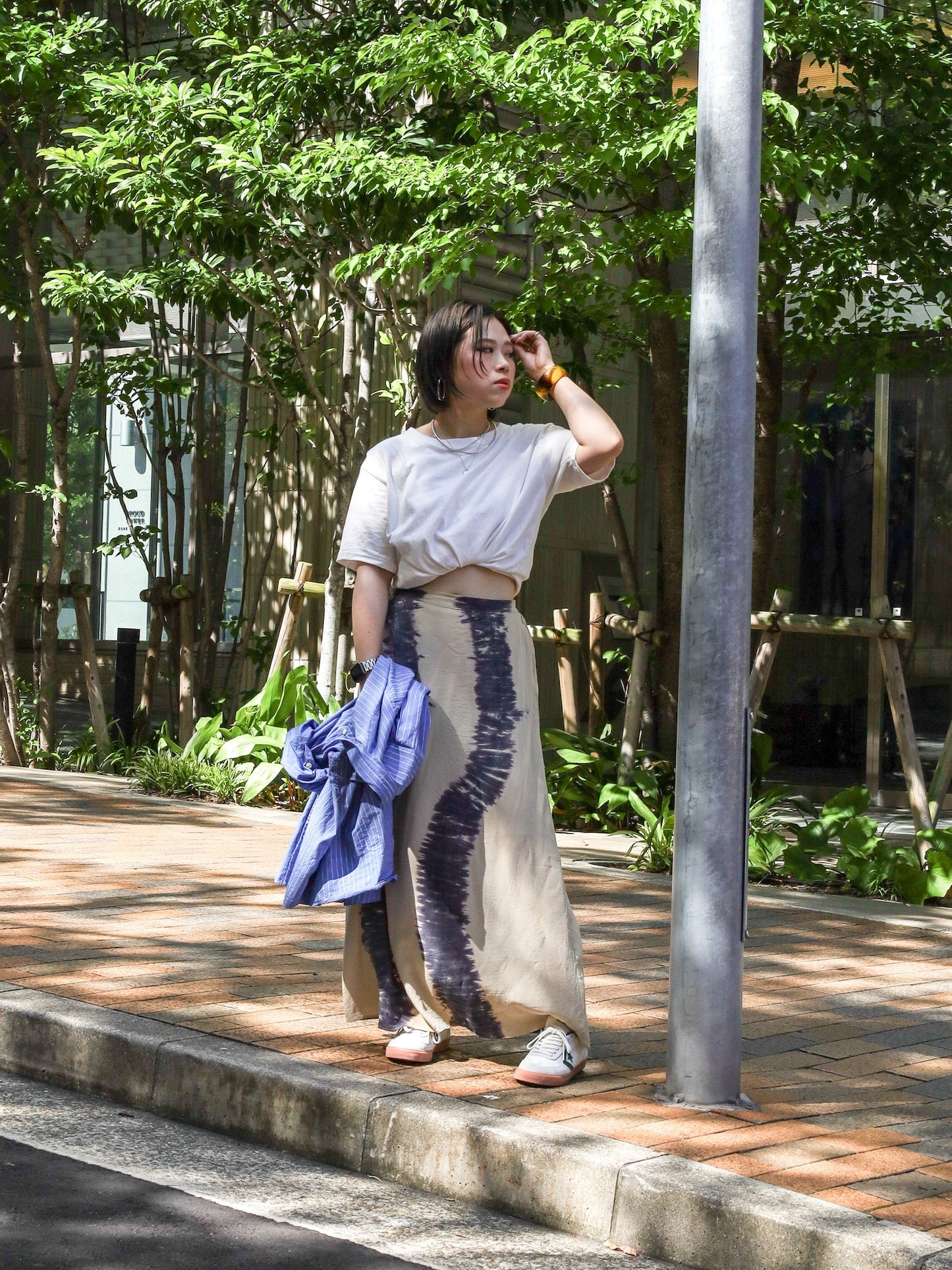 OWN WAY BASIC TEE / MARSHMALLOW