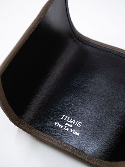 COMPACT WALLET / Etoupe/Greige