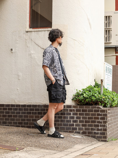 "WAVE" BLESS UP SS / Black