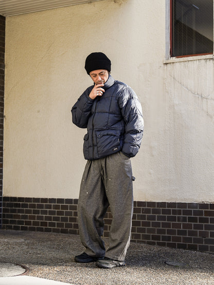 MOUNTAIN PACKABLE VOLUME DOWN JACKET / Dark navy