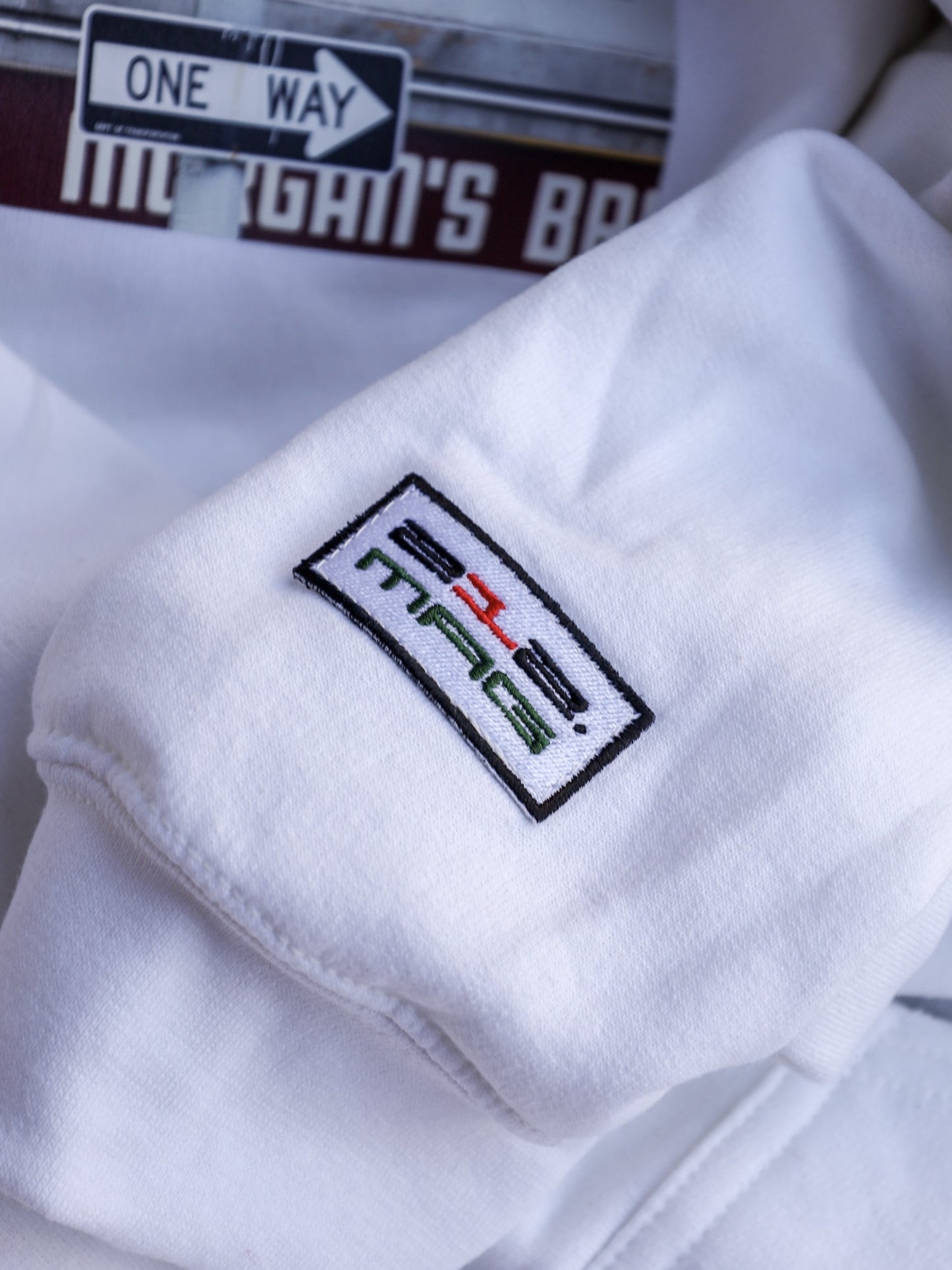 【212.MAG×fulton】FLATBUSH HOODY / White