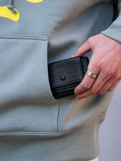 COMPACT WALLET / Noir/black